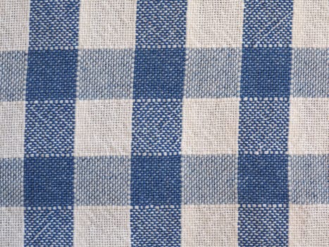 blue and white checkered fabric useful as a background