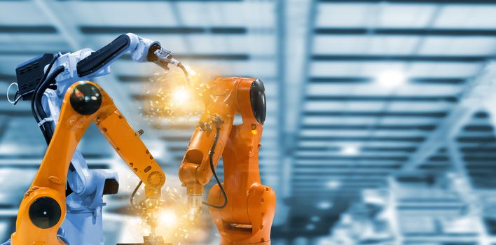 Robots and mechanical arms in industrial plants the technology