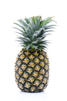Fruit pineapple on a white background