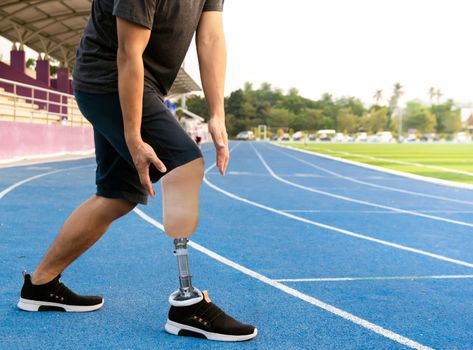 Human artificial legs Disabled leg to exercise