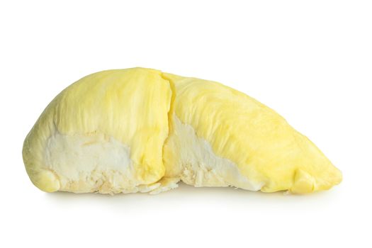 Durian fruit on a white background