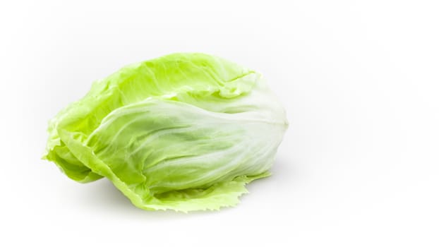 Lettuce isolated on white background