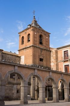 Avila Town Hall square, called Mercado Chico. World Heritage site by UNESCO. Avila, Spain