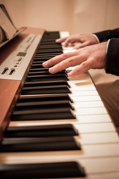piano player finger keys pianist artist keyboard music teacher
