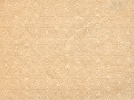 Old vintage brown texture diamond pattern blank paper background