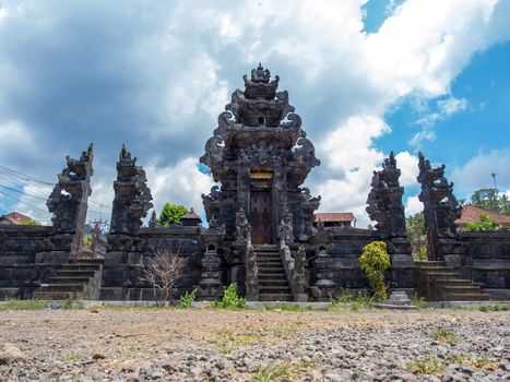 Temple entrance in Bali Indonesia