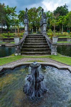 Traditionnal statue of Balin in Indonesia