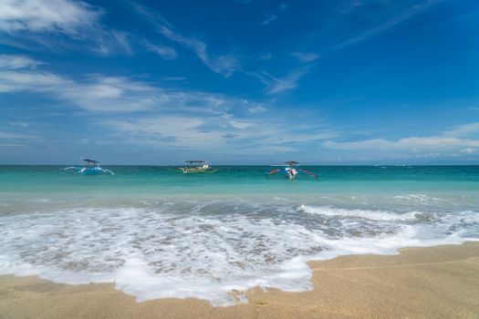 Kuta beach in Bali indonesia