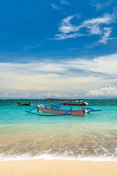 Kuta beach in Bali indonesia