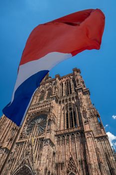 Cathedral Notre dame de Strasbourg in France