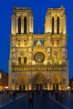 Notre Dame de Paris Cathedral, France