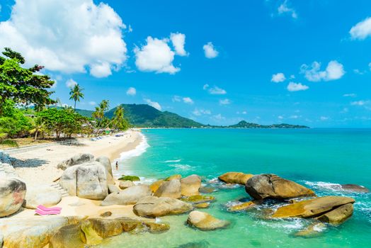 Lamai beach in Koh Samui Thailand