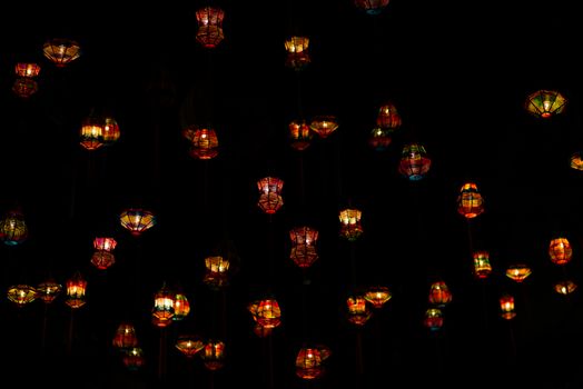Traditionnal lantern in Hoi An vietnam at night
