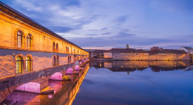 Ponts couverts in Strasbourg France