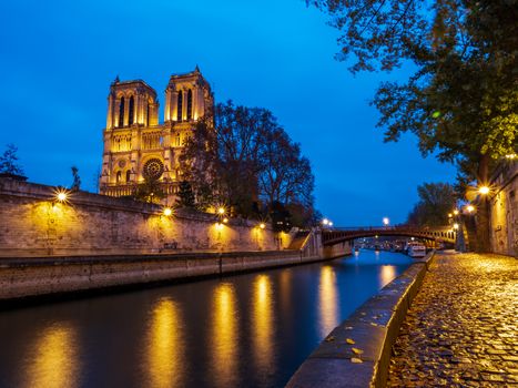 Cathedral Notre Dame de Paris in France