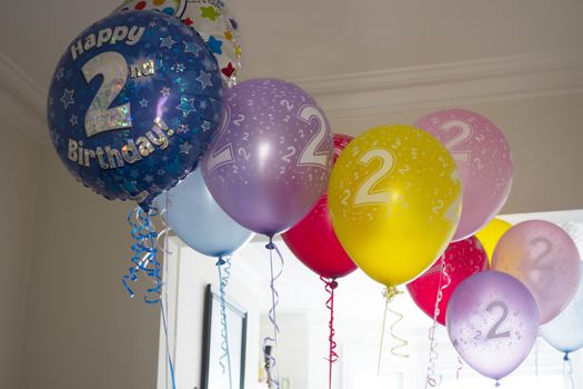 2nd birthday balloons