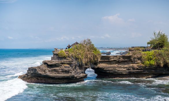 Temple in the sea( Pura tanah lot) Bali Indonesia