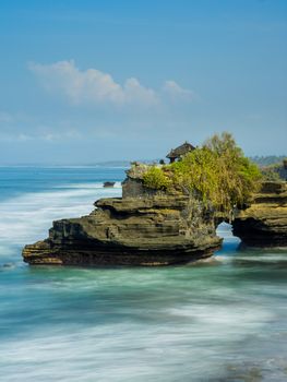 Temple in the sea( Pura tanah lot) Bali Indonesia