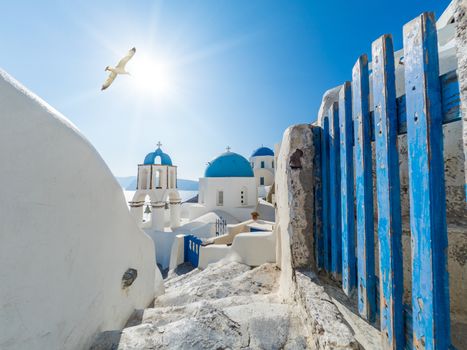 Church of Oia in Santorini island Greece