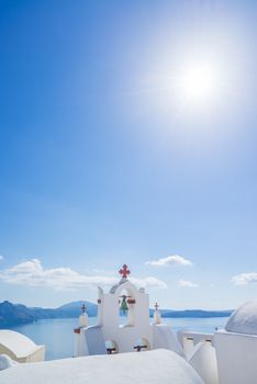 Church of Oia in Santorini island Greece