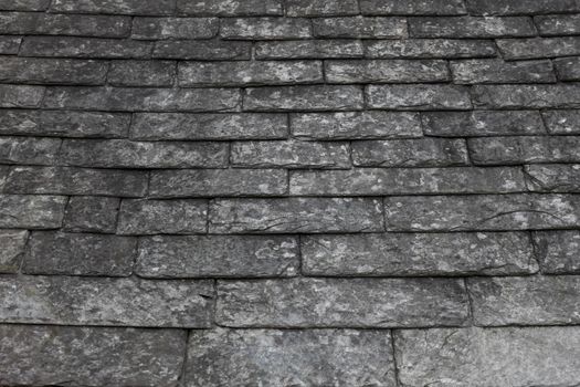 Grey slate roof background image