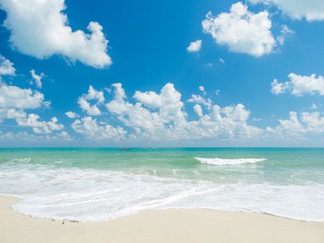 View of Chaweng beach, Koh Samui (Samui Island), Thailand