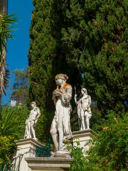 Achillion palace, Corfu island , Greece