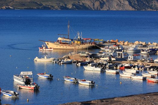 Harbor of Laganas Zakynthos Greece