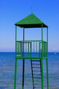 Life Guard Stand in Laganas Greece
