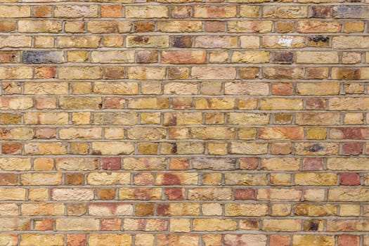 A newly built brick wall background