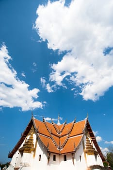 Buddhist temple of Wat Phumin in Nan, Thailand