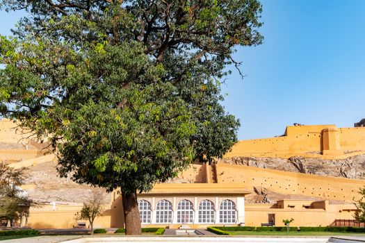 Amer Fort in Jaipur, Rajasthan, India. UNESCO world heritage.