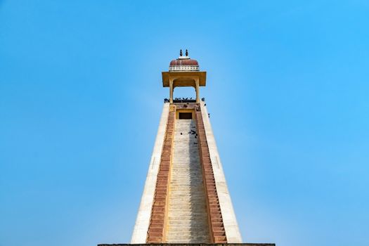 Jamtar Mantar, an astronomical park in Jaipur, Rajasthan, India. An UNESCO World heritage.