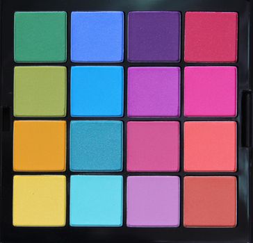 Colorful Cosmetics Pigment palette close up