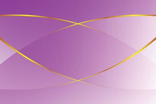 purple gradient color soft light and golden line graphic for cosmetics banner advertising luxury modern background (illustration)