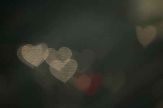 Valentine Soft heart-shaped bokeh on background Vintage soft Colorful lighting bokeh for decoration backdrop wallpaper blurred valentine, Love Pictures background, Lighting heart shaped abstract