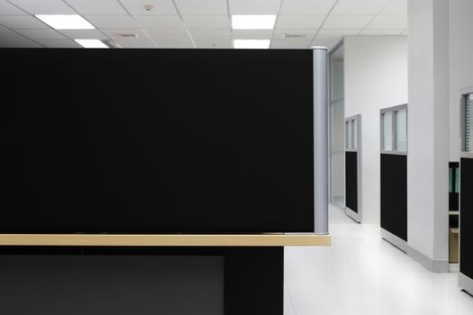 Partition, Black Partition wall Office Cubicle, Partition Quadrilateral Office background