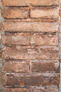 Old stone blocks wall for vintage background or texture
