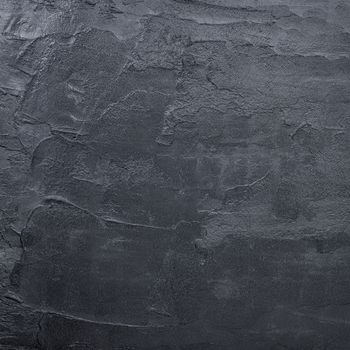 Dark black concrete wall texture background. Natural black slate concrete  background pattern.