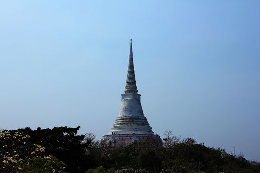 phra nakhon khiri khao wang, Petchburi Province, Thailand is the former palace of the King