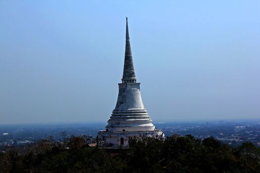 phra nakhon khiri khao wang, Petchburi Province, Thailand is the former palace of the King