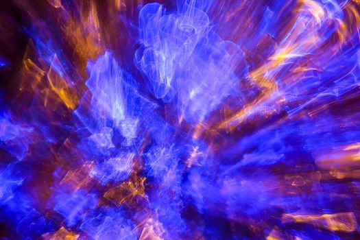 Abstract background. Explosion star with gloss and lines. Awesome beautiful nebula somewhere in outer space. Colorful space. Photo concept galaxies in deep space.