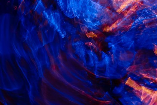 Space Background with Colorful Galaxy Clouds. Beautiful of universe. Abstract lens flare. Concept image of space or time travel background over dark colors and bright lights. Copy space.