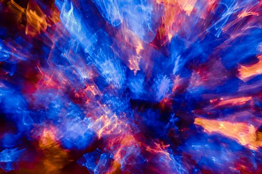 Abstract background. Explosion star with gloss and lines. Awesome beautiful nebula somewhere in outer space. Colorful space. Photo concept galaxies in deep space.