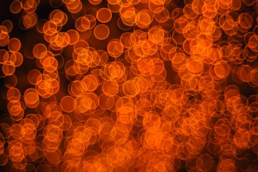 Classic bokeh “soap bubbles” Lush Lava. Festive Christmas elegant abstract background with booble bokeh lights. Background with defocused lights. Copy space.