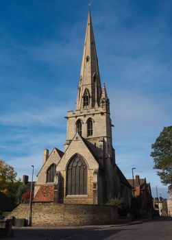 All Saints gothic church in Cambridge, UK