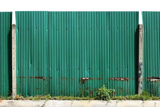 green steel sheet, zinc fence, galvanized fence for texture and background big size