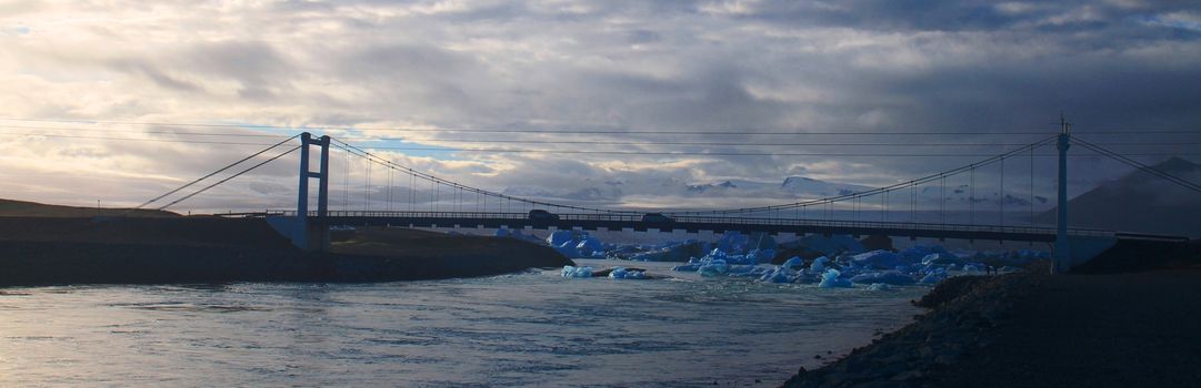 Jökulsárlón glacial lagoon, Iceland