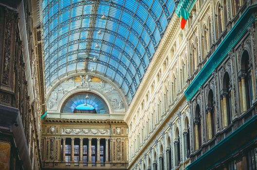 Galleria Umberto I is a public shopping gallery in Naples, Italy