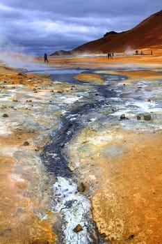 Hverir geothermal park